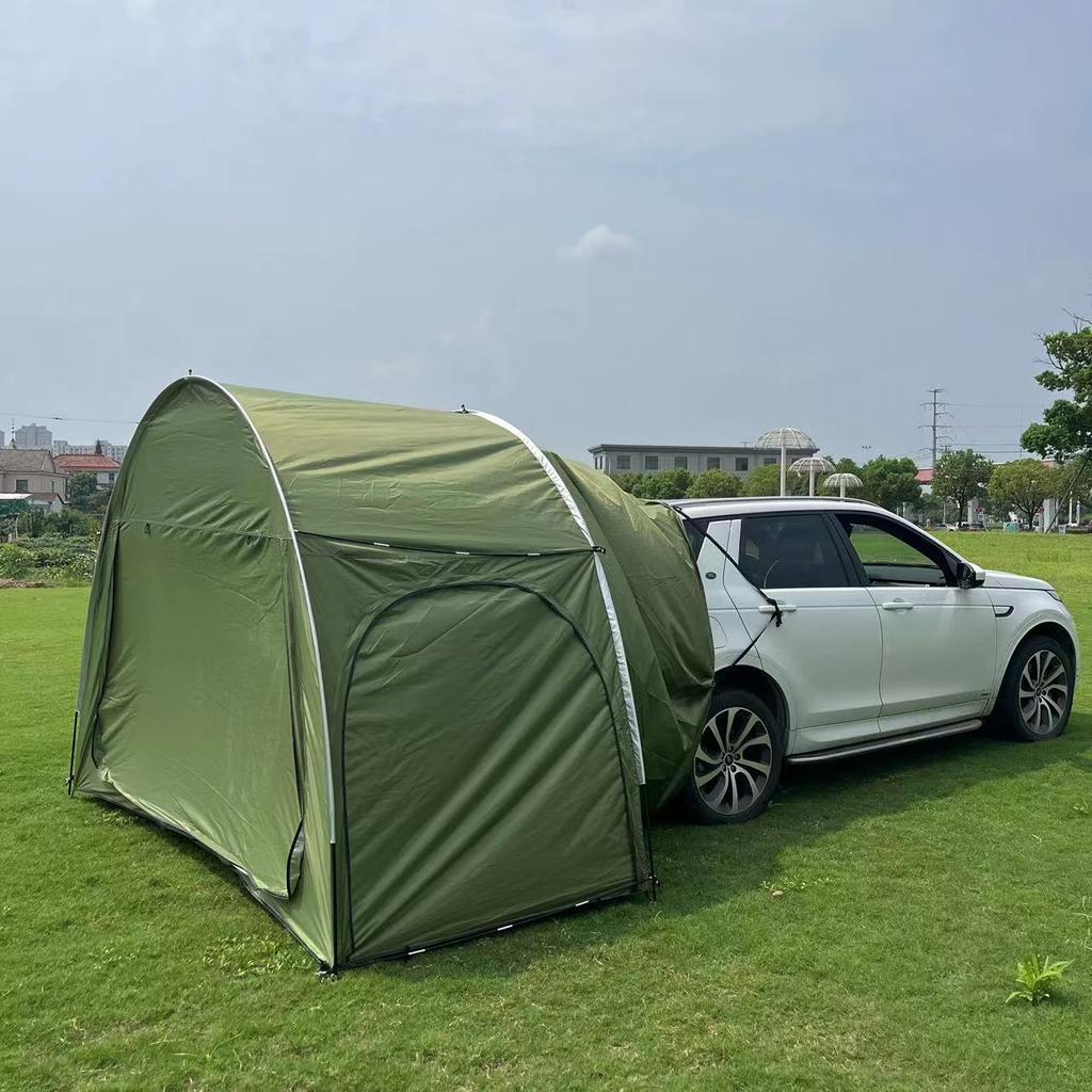 Camping Car Rear Tent Outdoor Car Trunk Tent Canopy Car Trunk Extension Tent Sunshine-Proof Camping Equipment Travel Supples