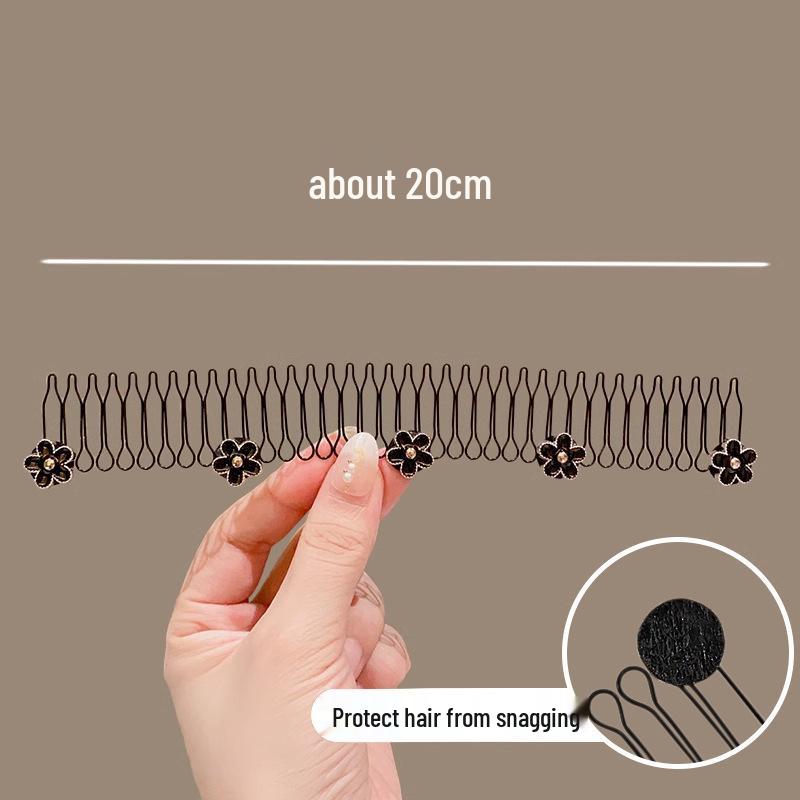 Children's Invisible Hair Styling Comb for Broken Hair - Perfect for Little Girl's Dance Styles