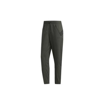 Neo Zippered Ankle Joggers With Three Stripes Men Bottoms Dark-Green FN6468
