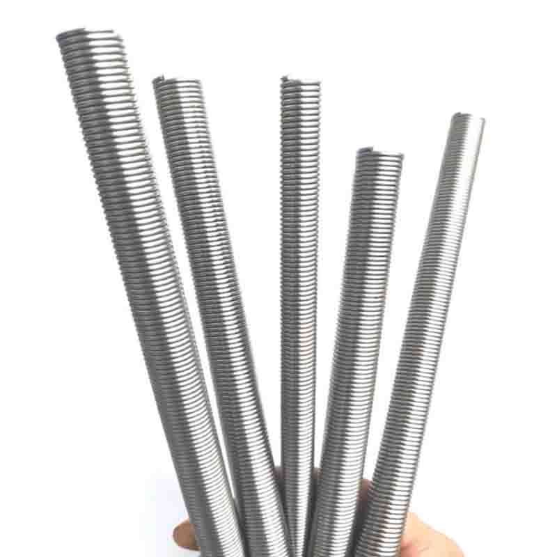 2 Stück Individuelle Kleine Stahl-Zugfedern Dünne Lange Flexible Spirale 0,6 mm Drahtdurchmesser 3-10 mm Außendurchmesser 1000 mm Länge