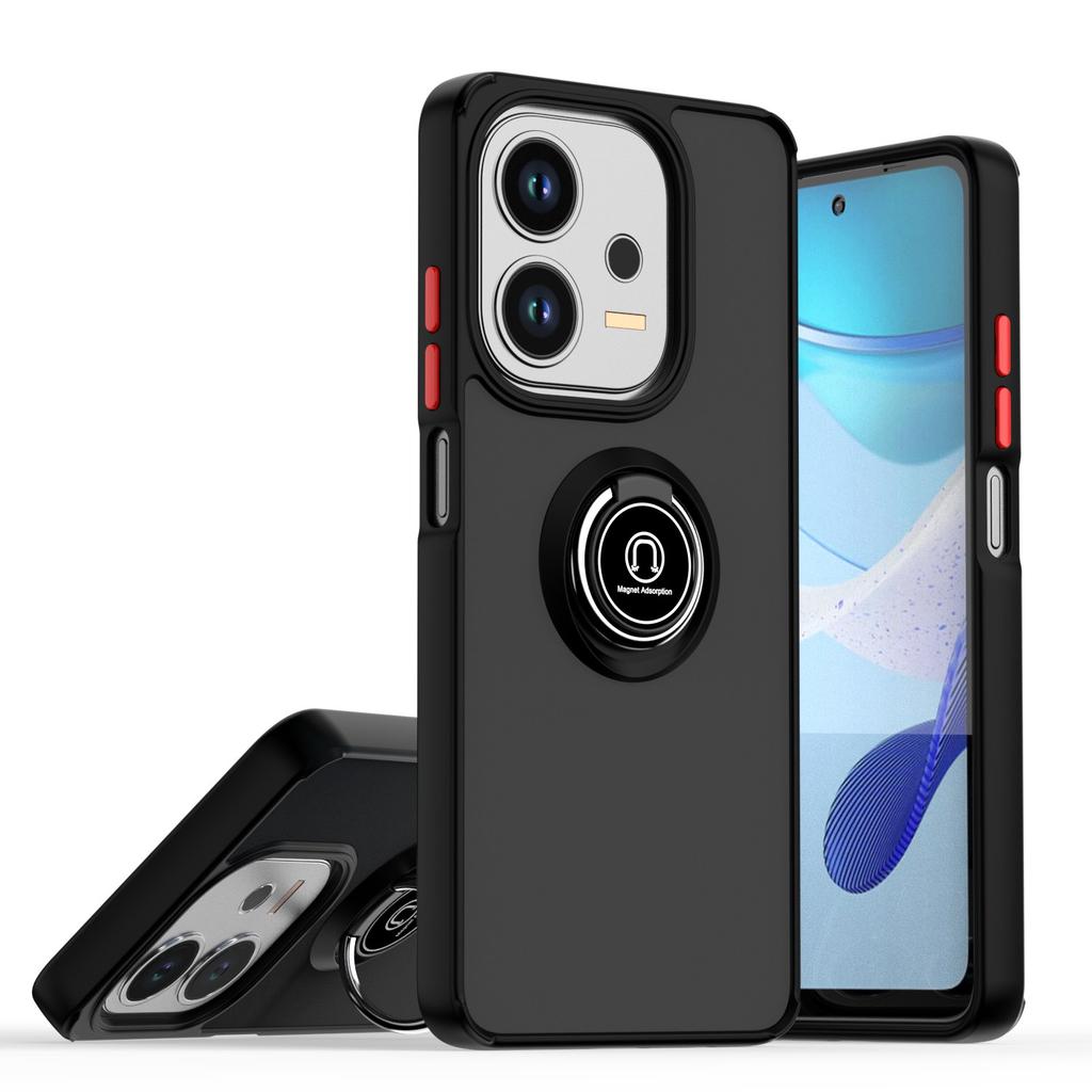 Hybrid Matte Kickstand Case For OPPO A40M A60 4G A79 A58 A78 A98 A18 A38 A3 Pro 5G Cover With Magnetic Shockproof Coque Fundas