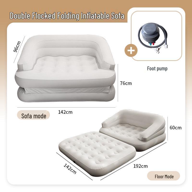 Inflatable Sofa Bed: Five-in-One Foldable Couch