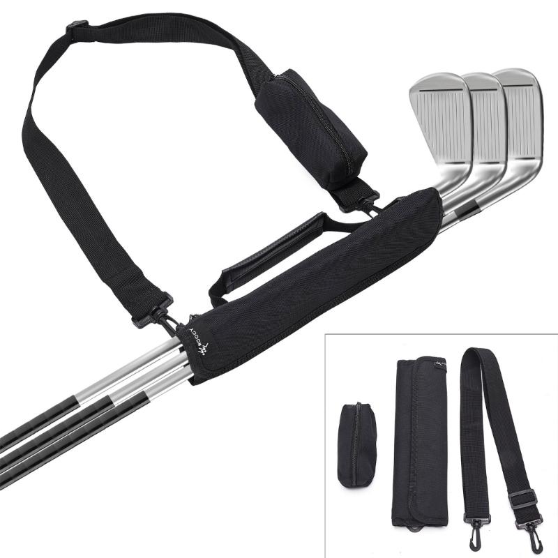 Golf Pencil Bags with Shoulder Straps Driving Range Practice Golf Club Sleeves
