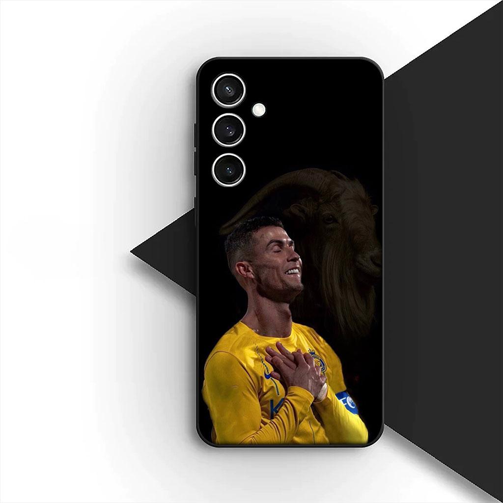 Phone Cover for Motorola Moto Edge 70 60 Fusion NEO Pro G Stylus G56 G96 G04 G05 20 Case  Soccer No7 King CR7s Football No 7