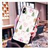 Glass phone case For Samsung S25 S24 S23 S22 Ultra S24 Plus A55 A16 A54 A15 A56 A36 S25 FE Christmas Aesthetic