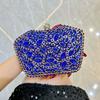 New Diamond-encrusted Dinner Bag, High-end Temperament Handbag, Banquet Light Luxury Messenger Bag, Hollow Clutch Bag