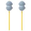 2Pcs Tanghulu Shape Tea Leaf Filter with Straws Funny Tea Maker Durable Teapot Sieve  Kitchen