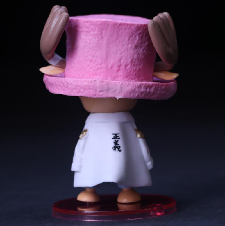 11cm 8Style Anime One Piece Tony Tony Chopper Cos Luffy Saber Figure Zoro Model Buggy Plaything Sabo Gift Action Figure Collect Gifts