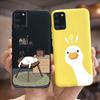 For Samsung Galaxy A51 A71 Case A515F A715F Cute Fashion Cartoon Painted Phone Case For Samsung A51 A 31 41 71 Soft Cover Bumper