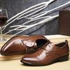 Fashion Big Size Fashion Casual Leather Shoes for Men Spring Autumn New Designer Cusp Men's Dress Shoes