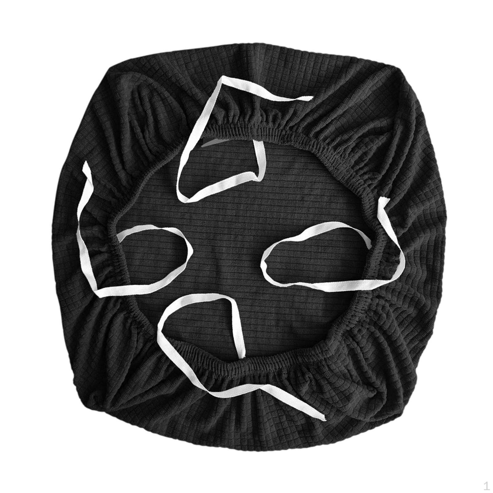 Cover for Office Chair Workspace Kitchen чёрный 814₽