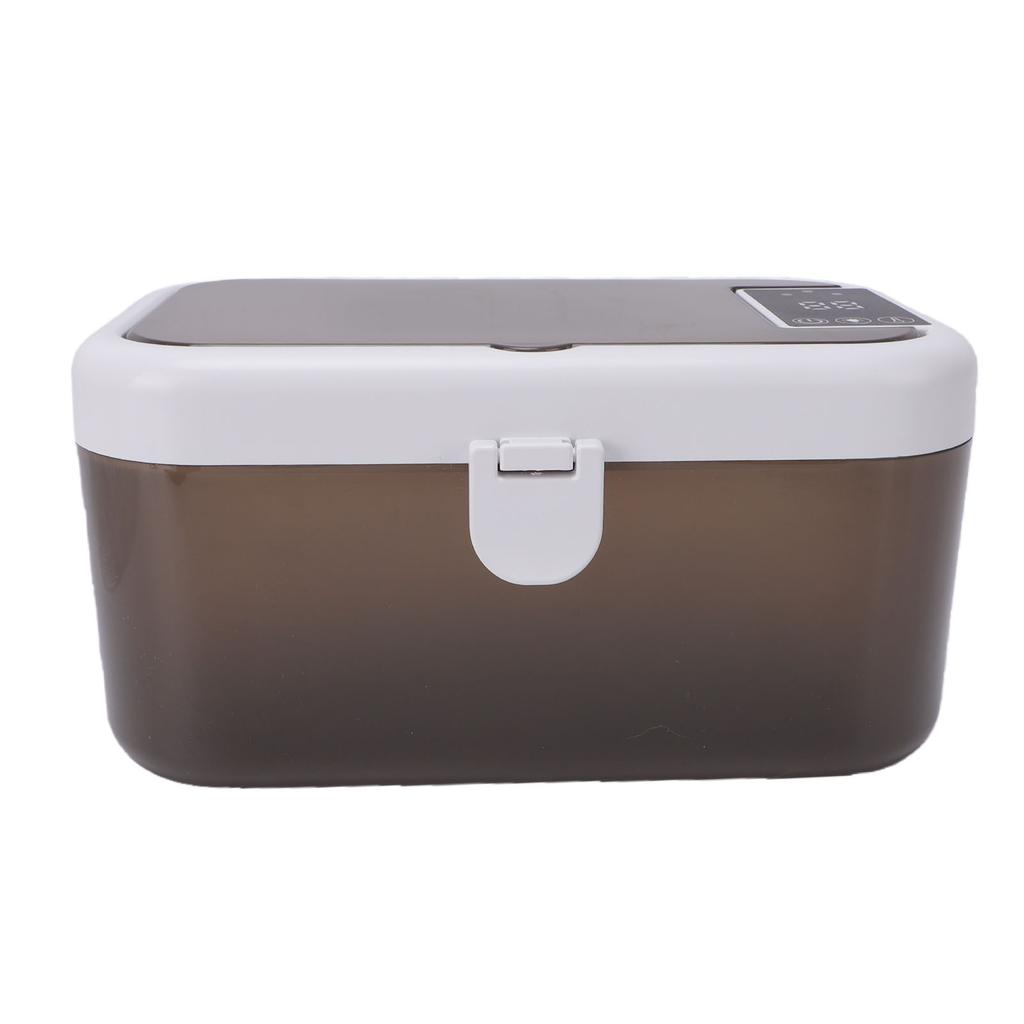 Baby Wipe Warmer Top Heating Wet Wipe Warmer and Dispenser Holds 80 Wipes with Night Light Spring Loaded White