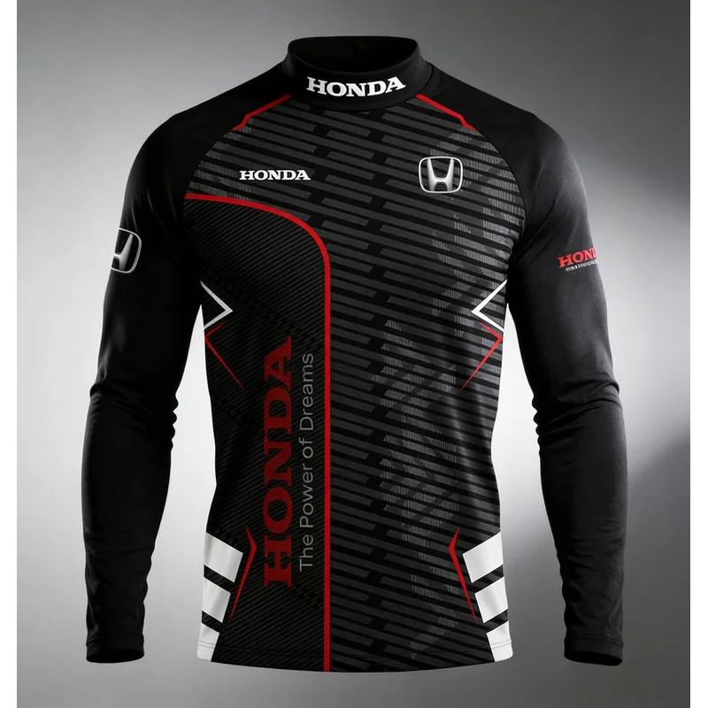 Honda 26 Unisex T-shirt Breathable Quick-dry Casual Short Sleeve Summer Cycling Off-road Top RH6