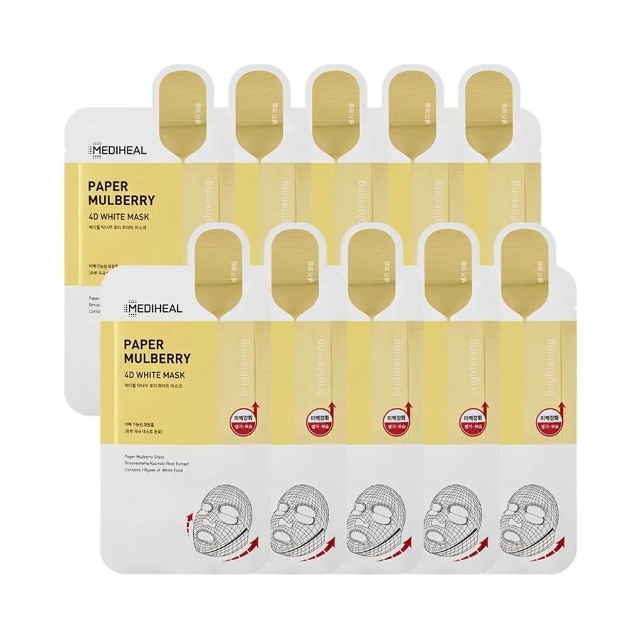 MEDIHEAL Paper Mulberry 4D White Mask Sheet 10P 10p