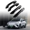 Car Door Handle Cover for MG4 EV 2022-2024 LHD Anti-Scratch Exterior Protector Trim Auto Exterior Modification Decor Accessories