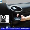Rear 3rd Row Seat Side Water Bottle Drink Beverage Cup Holder Frame For Mercedes-Benz Vito W447 2015 - 2025 Interior Accessories