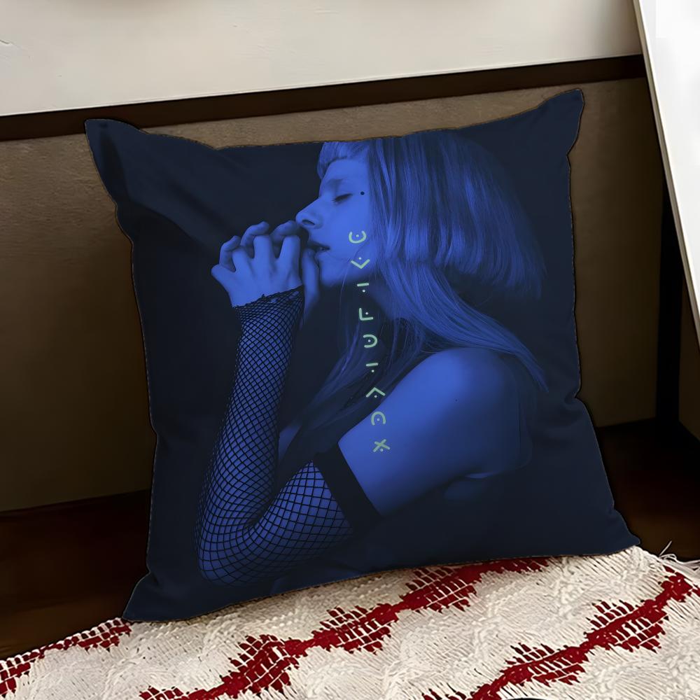 Famous SingerAAuroraMusic Cushion Cover Reversible Soft Durable Pillow Cover Home Car MultiScene Use for Daily Comfort