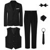 Suits for Boys Kids Wedding Easter Church Tuxedo Teenager School Performance Piano Outfit Set Children Birthday Formal Clothes