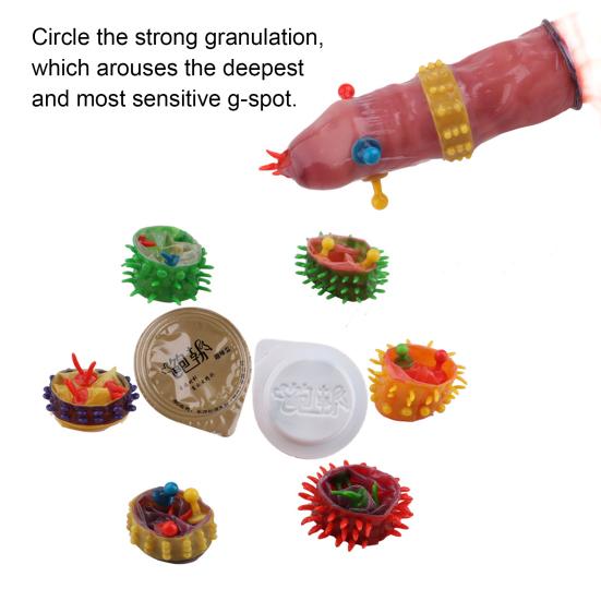 Adult Condom Long Lasting Universal Elastic Couple Adult Sex Toys G-point Condoms for Personal Use