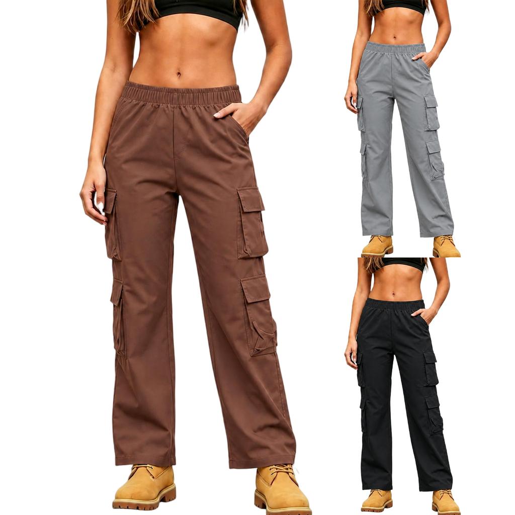 Women's Wide Leg Pants Loose Fit Camouflage Print Tie Waist Patchwork for Summer