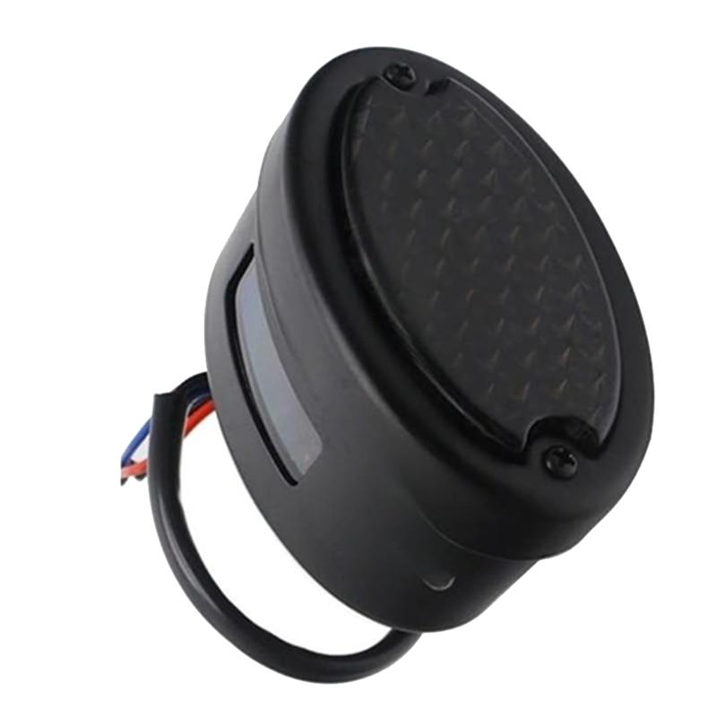 A16P-Motorcycle Retro LED 12V Brake Tail Light Chopper Bobber Tail Light Cat Eye Rear Lamp For  Brake Light