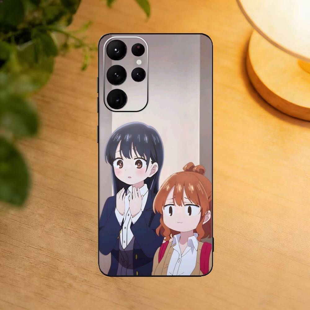 Anna The Dangers In My Heart Phone Case For Samsung S25,24,23,22,30,21,10,9,Ultra,Plus,Lite Soft Black Case