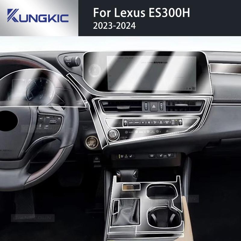 For Lexus ES 300h  2024 Gearbox Panel Navigation Screen Automotive Interior TPU Protective Film Cover Anti-Scratch Sticker