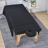 3pcs/Set Microfiber Massage Table Sheet Set Premium Salon SPA Bed Cover Unscented Flat Fitted Sheet Kit With Face Cradle Cover