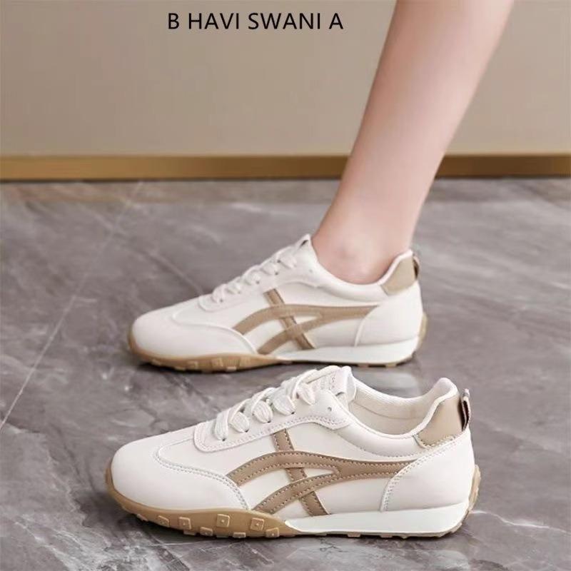 Женские осенние новые универсальные повседневные спортивные туфли женские легкие беговые нескользящие белые туфли 35