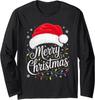 Merry Christmas Design Funny Merry Christmas Fun Long Sleeve T-Shirt