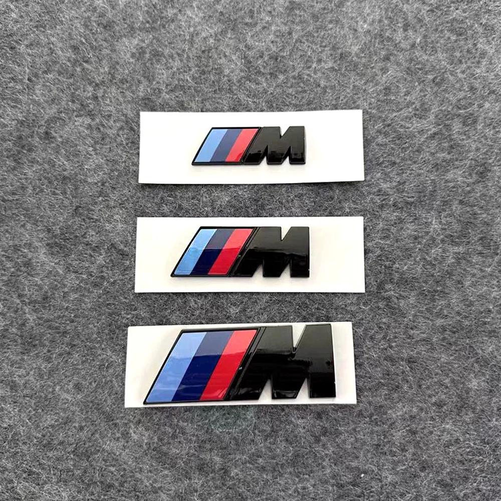 1PCS Car Fender Side Emblem Rear Trunk Badge M Logo Sticker For BMW Mini M M3 M5 M6 E46 E90 F30 G20 E36 E34 G20 G30 Accessories