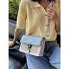 Fashionable Bag For Women, Versatile New Crossbody Bag, Casual, Color Block, Small Square Bag, Wide Strap, For Party Date School Outdoor Gift Fashion