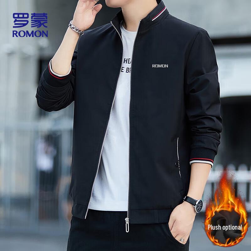 

ROMON Men s Casual Baseball Jacket KJ11 4XL