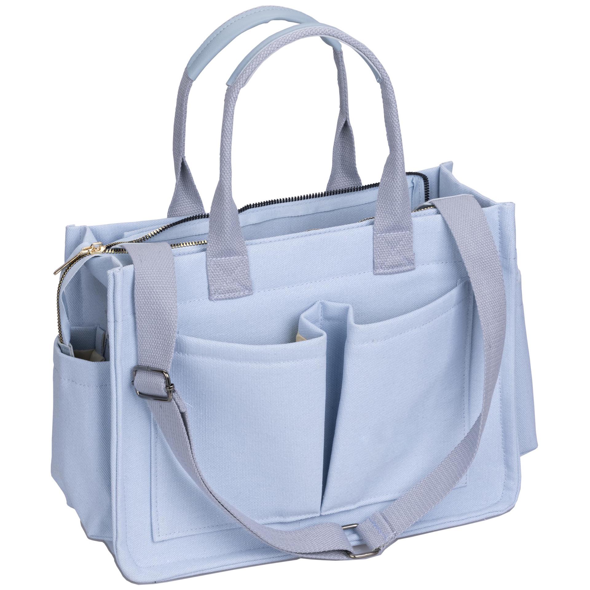 Новая женская большая холщовая сумка-тоут и сумка-мессенджер для ноутбука