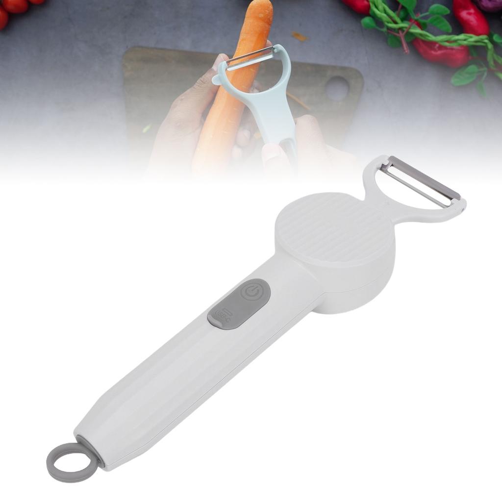 Electric Potato Peeler Handheld Electric Vegetables and Fruit Peeler 3 in 1 Set USB Re able Kitchen Gadgets