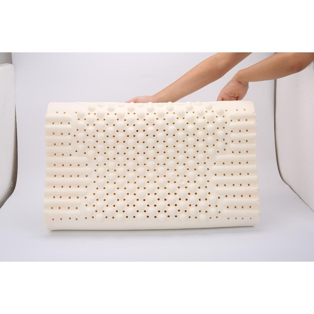 Natural Latex Pillow Cervical Vertebra Neck Protection Massage Pillow Adult Latex Pillow Core Adult Pillow