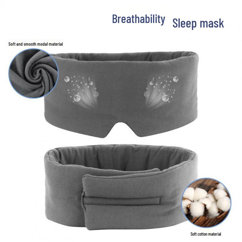 

Breathable Modal Cotton Eye Mask for Light Blocking and Deep Sleep
