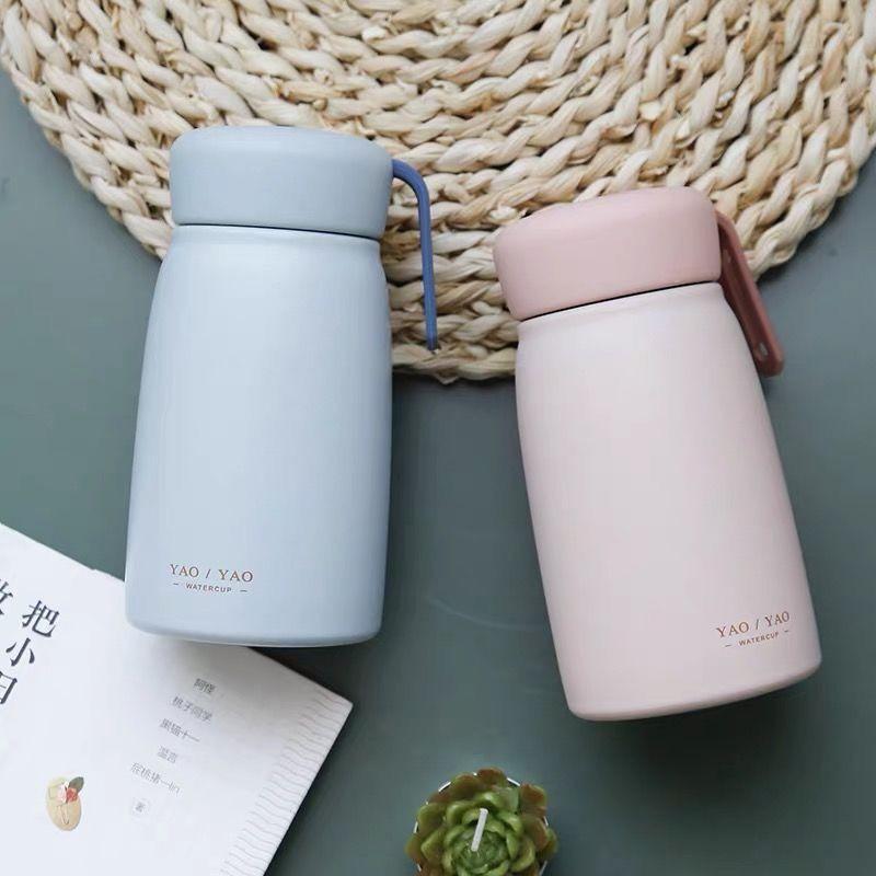 Thermos Cup 350ml Vacuum Flasks Portable Stainless Steel Thermos Cup Water Bottle Travel Tea Mug Office Thermos Cup