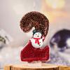 Santa Claus Christmas Birthday Candles Christmas Holiday Party Birthday Number Candle Cake Topper Decorations