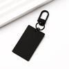 Engraved Stainless Steel Keychain Tag with Laser Printing