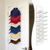 Closet Cap Rack Hat Organizer for Baseball Caps Sundries Storage Plastic Adhesive Hat Hooks for Door Closet Space Saving