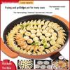 Extragroße antihaftbeschichtete elektrische Grillplatte: Multifunktionale Pfanne zum Frittieren & Backen für Pfannkuchen & Roti