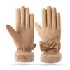 Womens Winter Warm Gloves With Touchscreen Compatibility Grip Outdoor Skiing Cycling Driving