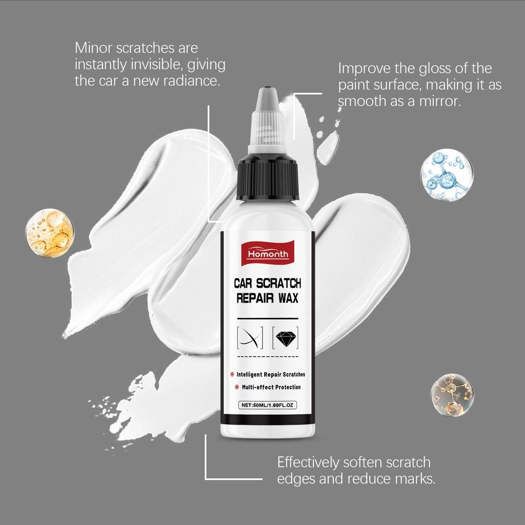 Homonth Car Scratch Wax Paint Maintenance Fluid Car Paint Scratch Remover & Polishing Fluid
