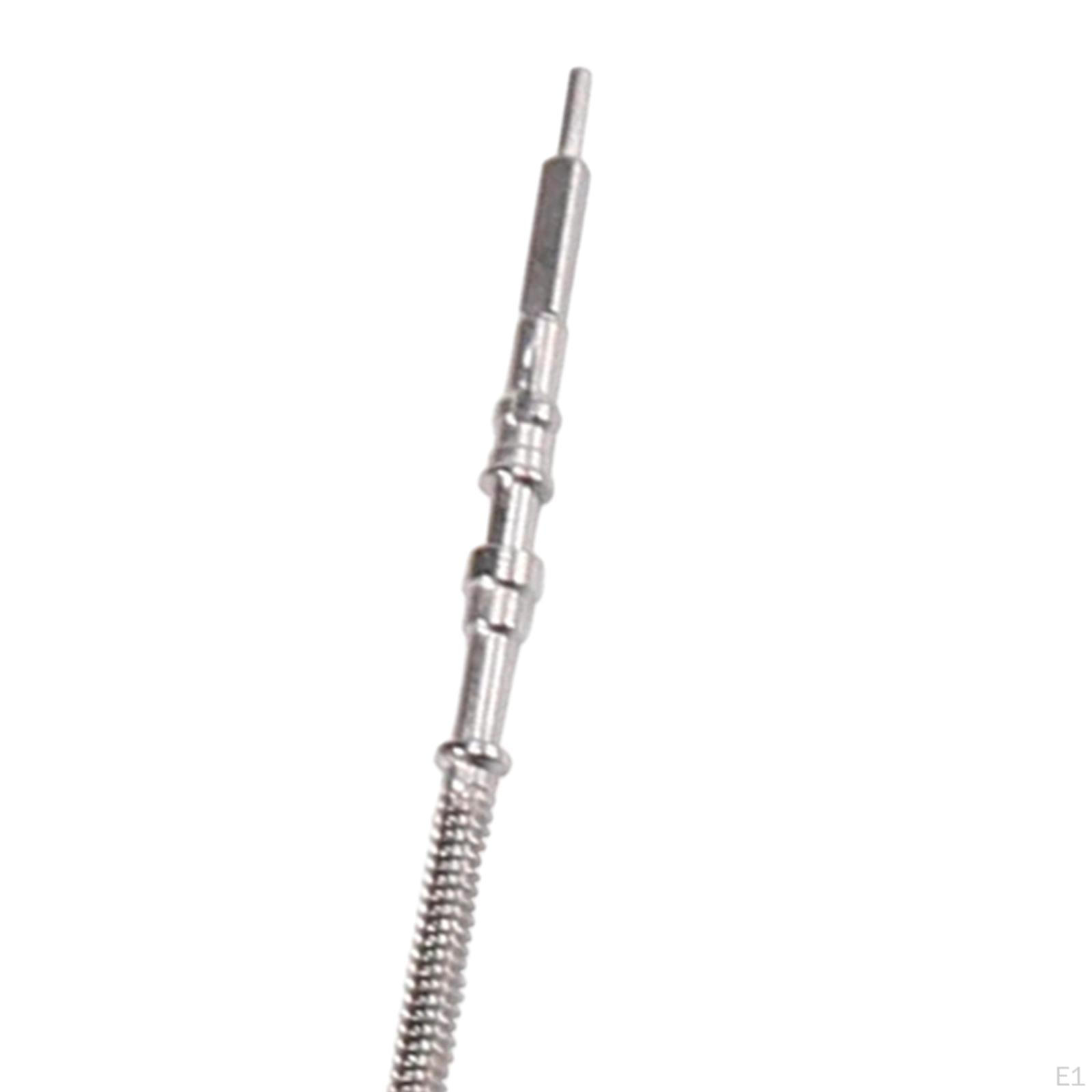 5 шт. часовой заводной шток механизм стальной сменный портативный нержавеющий NH35 NH36 — фото 2