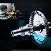 Mavlls Micro Spinning Reel for Lure Fishing High Gear Ratio 5.1:1 Precision Dual-Taper Spool One-Piece Screw-In Handle