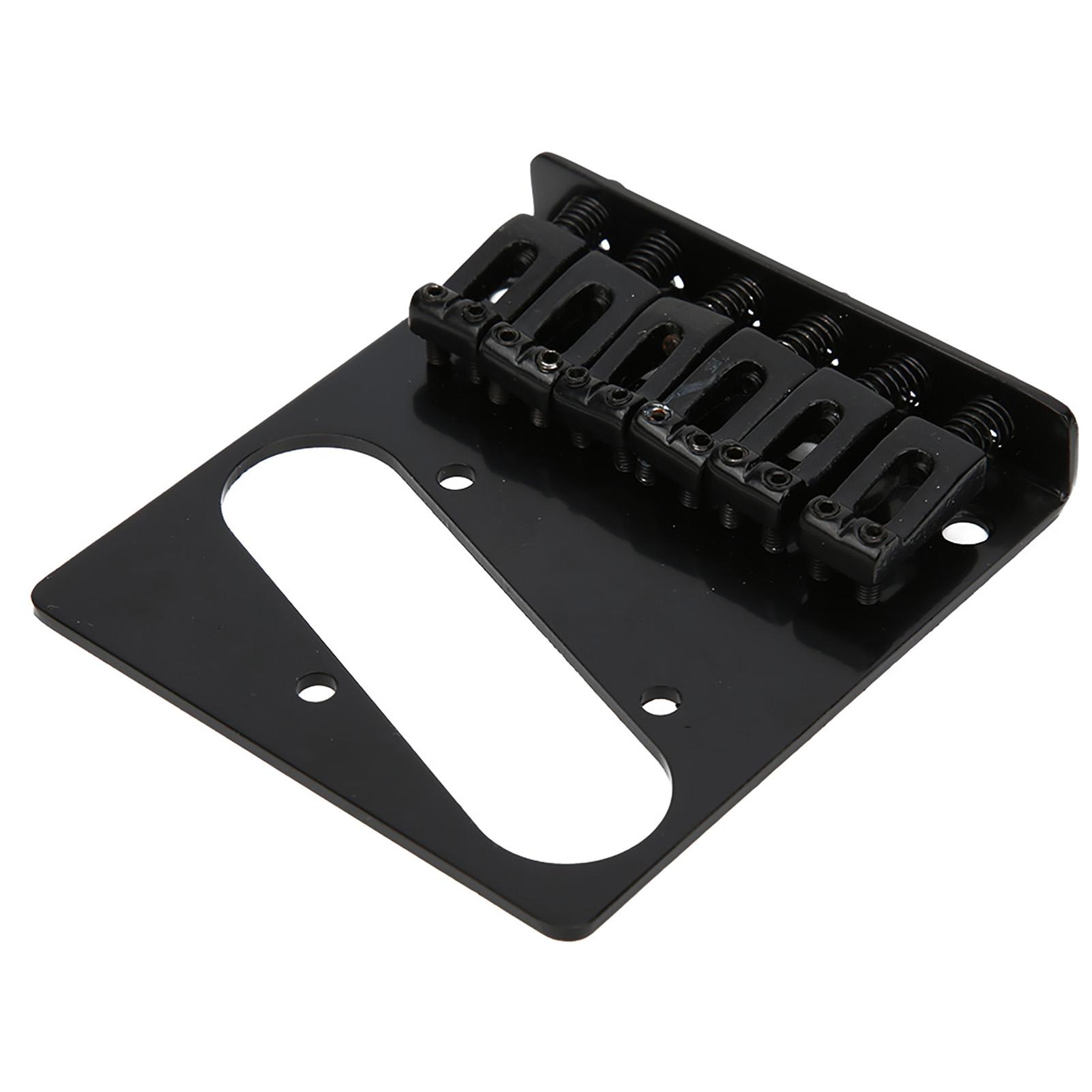 

Бридж для электрогитары 6Струна 6ST Струнодержатель Фиксированный Металлический для Электрогитары TL АксессуарЧерный чёрный