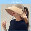 Sunhat Women Summer Wide Brim Uv Protection Foldable Lightweight For Outdoor Travel