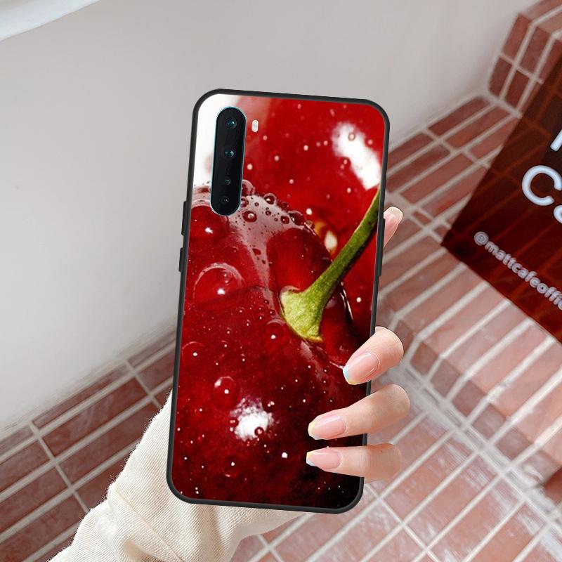 Rote Kirsche Sommerfrucht Hülle Für OnePlus 15 13 12 11 10T 13T 10R 12R 13R OnePlus Nord 5 CE 2 3 4 Lite N20 N30 Abdeckung