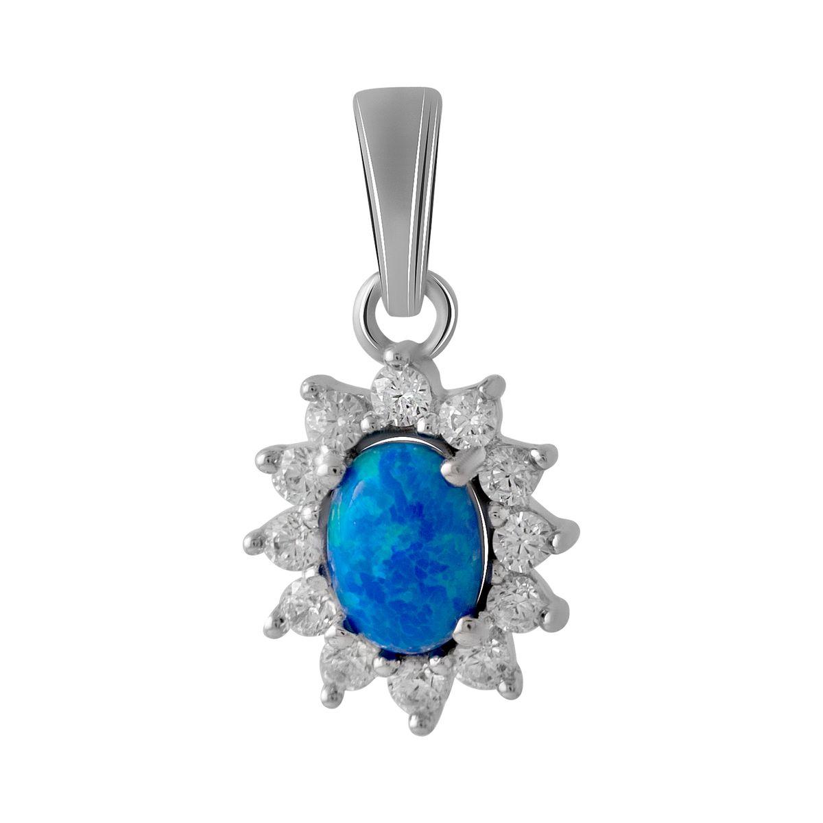 

Срібна підвіска з опалом 1.24ct (2045083)